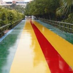 Polyurethane floor paint